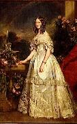 Franz Xaver Winterhalter Portrait of Victoria of Saxe Coburg and Gotha